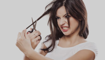 Как подстричь длинные волосы спереди